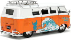 Masinuta metalica cu figurina - Stitch & Volkswagen 1961