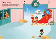 Sparkly Santa Sticker Book