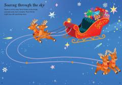 Sparkly Santa Sticker Book