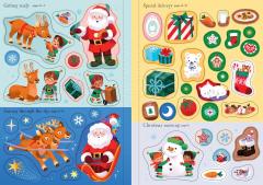 Sparkly Santa Sticker Book
