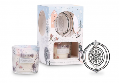 Set lumanare parfumata - Candle & Tree Decoration