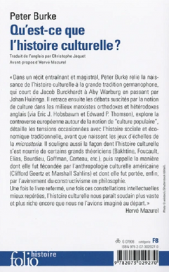 Qu'est-ce que l'histoire culturelle ?