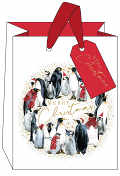 Punga cadou - Penguins Portrait - Medium