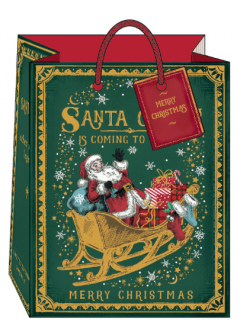 Punga cadou - Storybook Santa