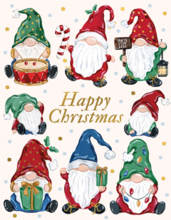 Felicitare - Gnome (Pret pe bucata)