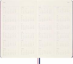 Agenda 2025-2026 - Moleskine Sakura 18 Months Weekly Planner - Hardcover, Large (No Box)