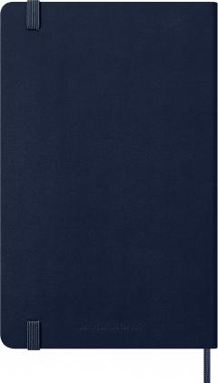 Agenda 2026 - Moleskine Classic 12 Months Daily Planner - Hardcover, Large (Sapphire Blue)