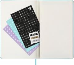 Agenda 2026 - Moleskine Classic 12 Months Weekly Planner - Hardcover, Large (Aquamarine)