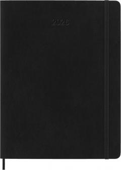 Agenda 2026 - Moleskine Classic 12 Months Weekly Planner - Softcover, Extra Large (Black)