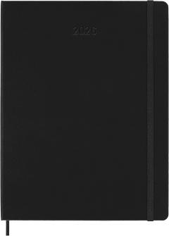 Agenda 2026 - Moleskine Classic 12 Months Weekly Planner - Hardcover, Extra Large (Black)