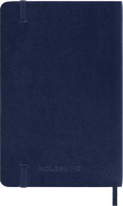 Agenda 2026 - Moleskine Classic 12 Months Weekly Planner - Softcover, Pocket (Sapphire Blue)