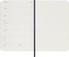 Agenda 2026 - Moleskine Classic 12 Months Weekly Planner - Softcover, Pocket (Sapphire Blue)