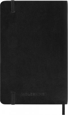 Agenda 2026 - Moleskine Classic 12 Months Daily Planner - Softcover, Pocket (Black)