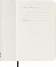Agenda 2026 - Moleskine Classic 12 Months Daily Planner - Softcover, Pocket (Black)