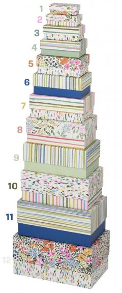 Cutie cadou - Stephanie Dyment: Linen - Rectangle Box 04 (pret pe bucata)