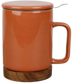 Cana cu sita si capac - Nordika - Terra, 350ml