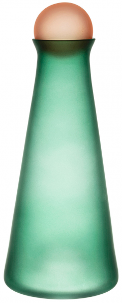 Carafa - Adria Frosted - Green/Coral, 1L