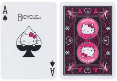 Carti de joc - Bicycle Hello Kitty (Black & Pink)