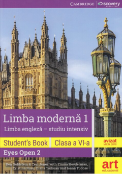 Limba Engleza L1- studiu intensiv - Student book(Eyes Open 2), clasa a VI-a