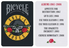 Carti de joc - Bicycle Guns N Roses
