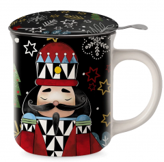 Cana cu sita si capac - Christmas - Nutcracker