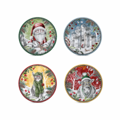 Suport pahare - Craciun (4 modele - pret pe bucata)