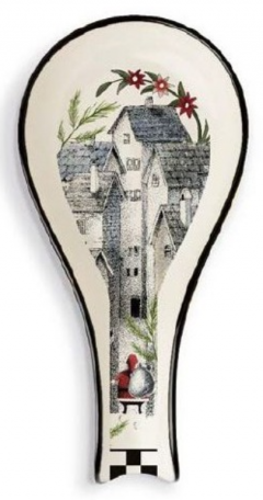 Suport lingura - Ladle Rest Christmas Landscape