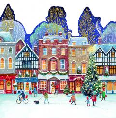 Felicitare - Festive Street