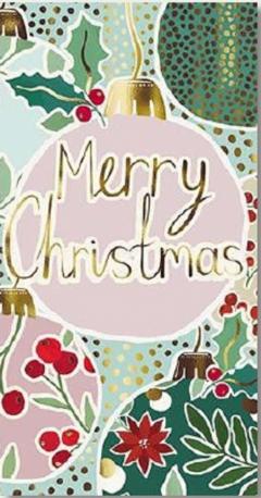 Felicitare - Christmas Baubles