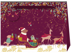 Punga de cadou - Forest Sleigh