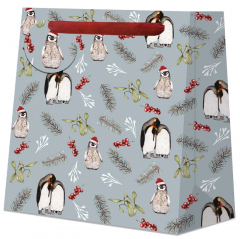 Punga cadou - Penguins French Blue