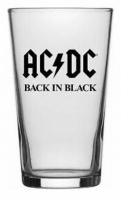 Pahar - AC/DC - Back in Black