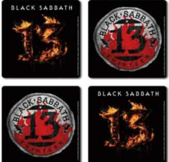 Set 4 suporturi pahar - Black Sabbath - 13