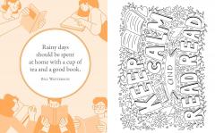 The Book Lover's Colouring Book