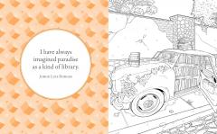 The Book Lover's Colouring Book