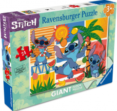 Puzzle mare de podea - Disney Stitch, 24 piese