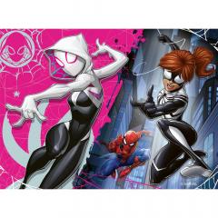 Puzzle 4 in 1 - Marvel Spiderman, 72 piese