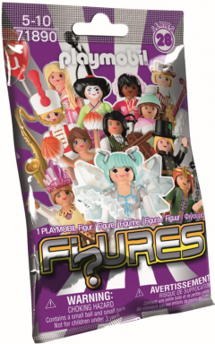 Figurina cu accesorii interschimbabile - Fete,  Seria 28( produs surpriza, pret pe bucata)