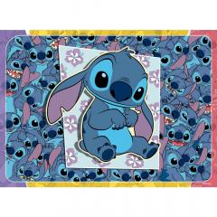 Puzzle 4 in 1 - Disney Stitch, 100 piese
