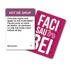Joc de societate - Faci sau Bei - Seara fetelor