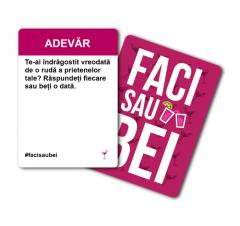 Joc de societate - Faci sau Bei - Seara fetelor