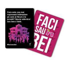Joc de societate - Faci sau Bei - Seara fetelor