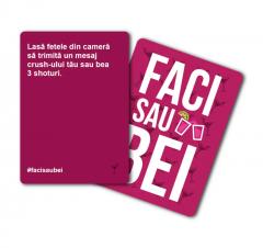 Joc de societate - Faci sau Bei - Seara fetelor
