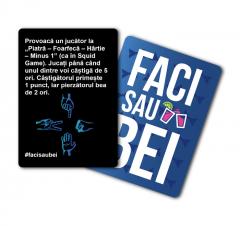 Joc de societate - Faci sau bei - Editie decenta