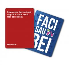 Joc de societate - Faci sau bei - Editie decenta