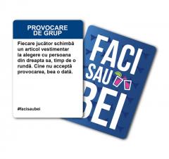 Joc de societate - Faci sau bei - Editie decenta