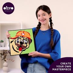 Set creativ - Sensory Art - Pug Dog