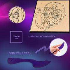 Set creativ - Sensory Art - Pug Dog