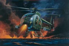 Kit de construit - Elicopter AH-6 Night Fox