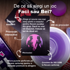 Joc de societate - Faci sau Bei - Editia Perversa
